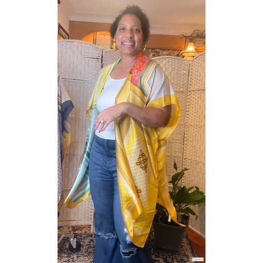 Kimono Yellow & Green